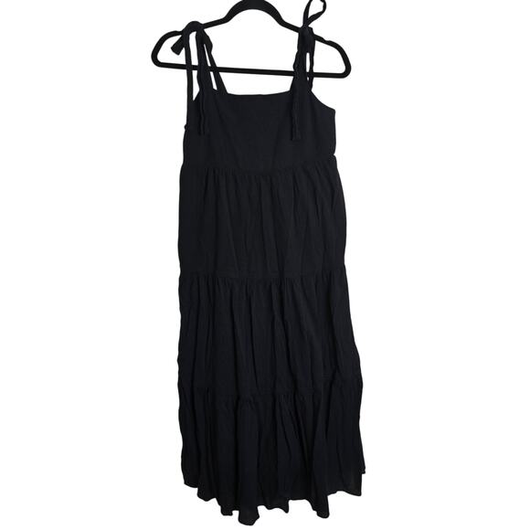 Madewell Black Sundress Size Medium - Picture 1 of 3